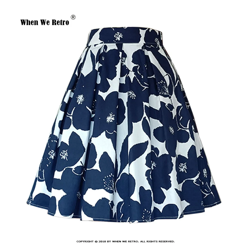 2021 50S, M, L для женщин с цветочным принтом плиссированная летняя юбка с высокой талией в стиле Харадзюку бело-голубые пинап Ретро старинное ми...
2021 50S, M, L для женщин с цветочным принтом плиссированная летняя юбка с высокой талией в стиле Харадзюку бело-голубые пинап Ретро старинное ми...