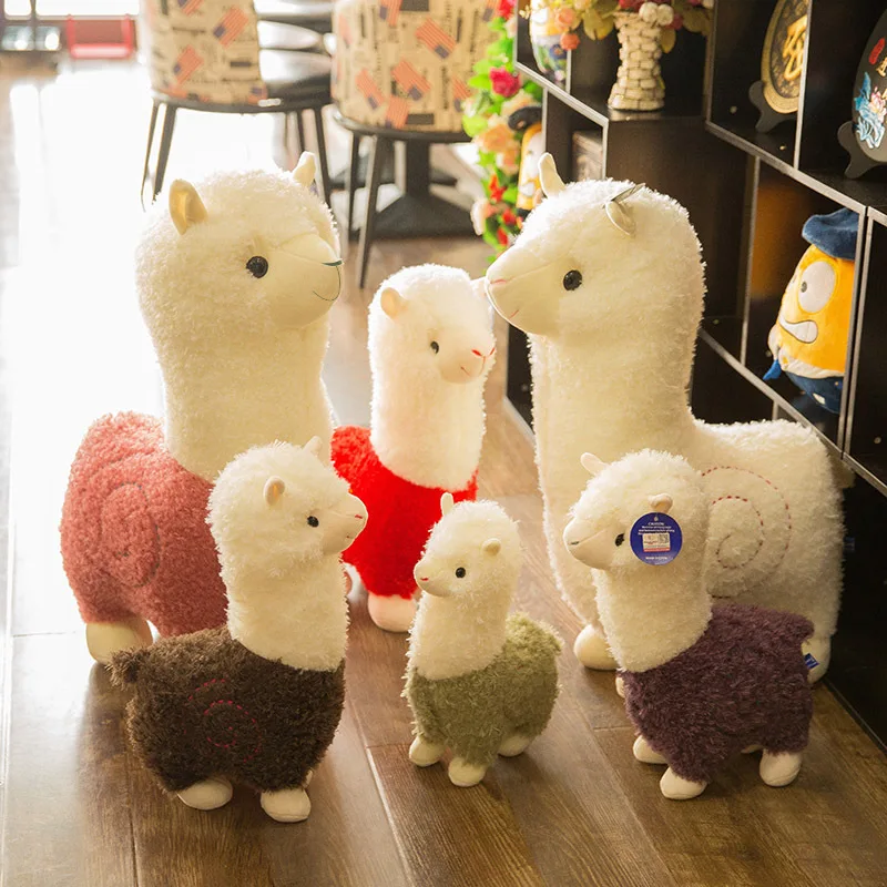 Free ship 80cm alpaca doll big stuffed animals sheep plush toy sleeping soft pillow hugs grils cute soft christmas birthday gift
Free ship 80cm alpaca doll big stuffed animals sheep plush toy sleeping soft pillow hugs grils cute soft christmas birthday gift