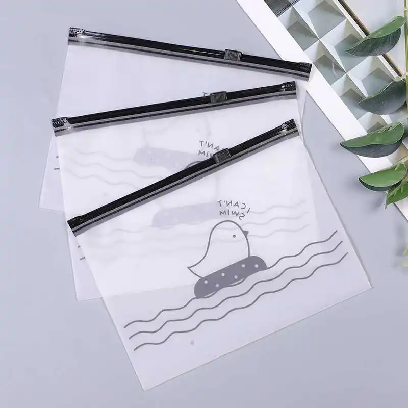 5pcs Portable Cartoon Swim Chicken Zip Lock Plastic Storage Bag Dust-proof Transparent Bags Home Office Travel Organizer Bag
5pcs Portable Cartoon Swim Chicken Zip Lock Plastic Storage Bag Dust-proof Transparent Bags Home Office Travel Organizer Bag