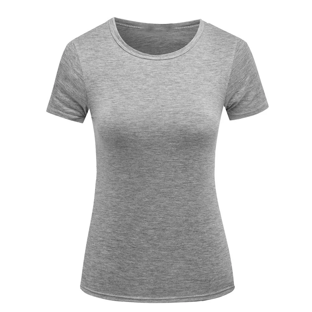 New Women T-shirt Short Sleeves Summer Tops Round Neck Casual Slim Fit Outfits SCI88
New Women T-shirt Short Sleeves Summer Tops Round Neck Casual Slim Fit Outfits SCI88