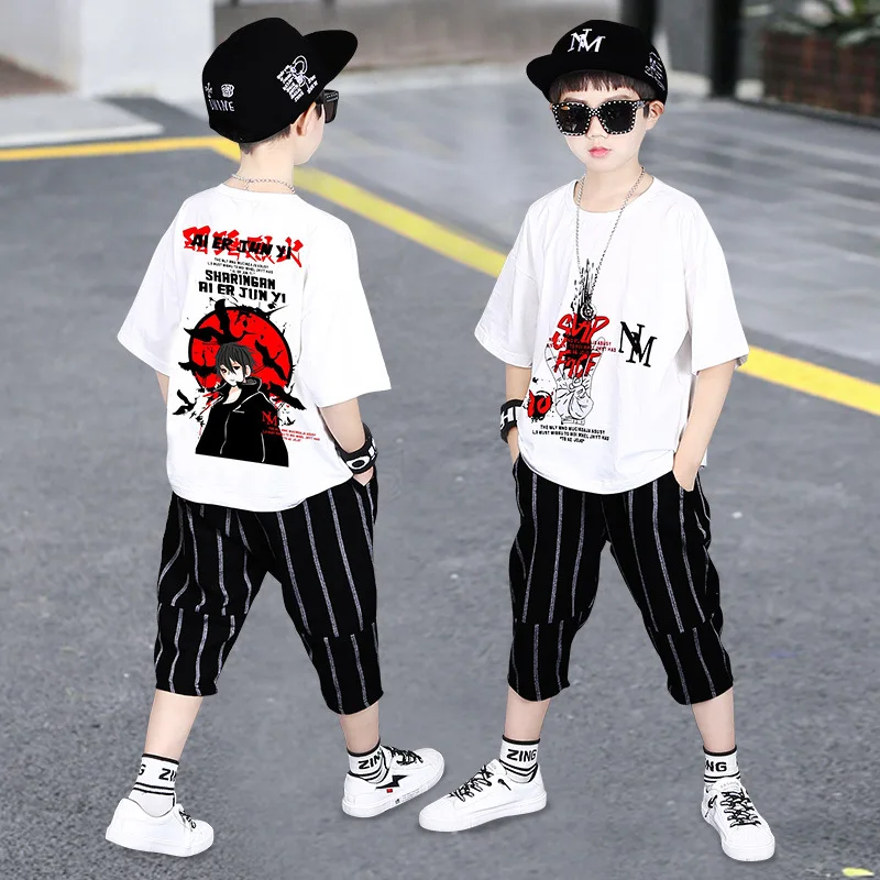 2020 Kids Clothing Set Summer Boys Fashion Clothes 4 6 7 8 9 10 12 13Years Short Sleeve Sportwear Children Boy Clothing Sets
2020 Kids Clothing Set Summer Boys Fashion Clothes 4 6 7 8 9 10 12 13Years Short Sleeve Sportwear Children Boy Clothing Sets
