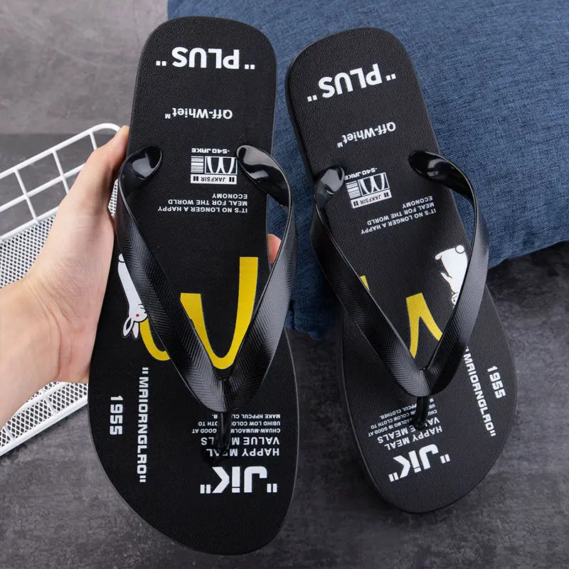 New Luxury Flip Flops Cartoon Pattern Couple Slippers Home Bath Men Outside Beach Slippers Mens Women Sandals Slipper Shoes
New Luxury Flip Flops Cartoon Pattern Couple Slippers Home Bath Men Outside Beach Slippers Mens Women Sandals Slipper Shoes