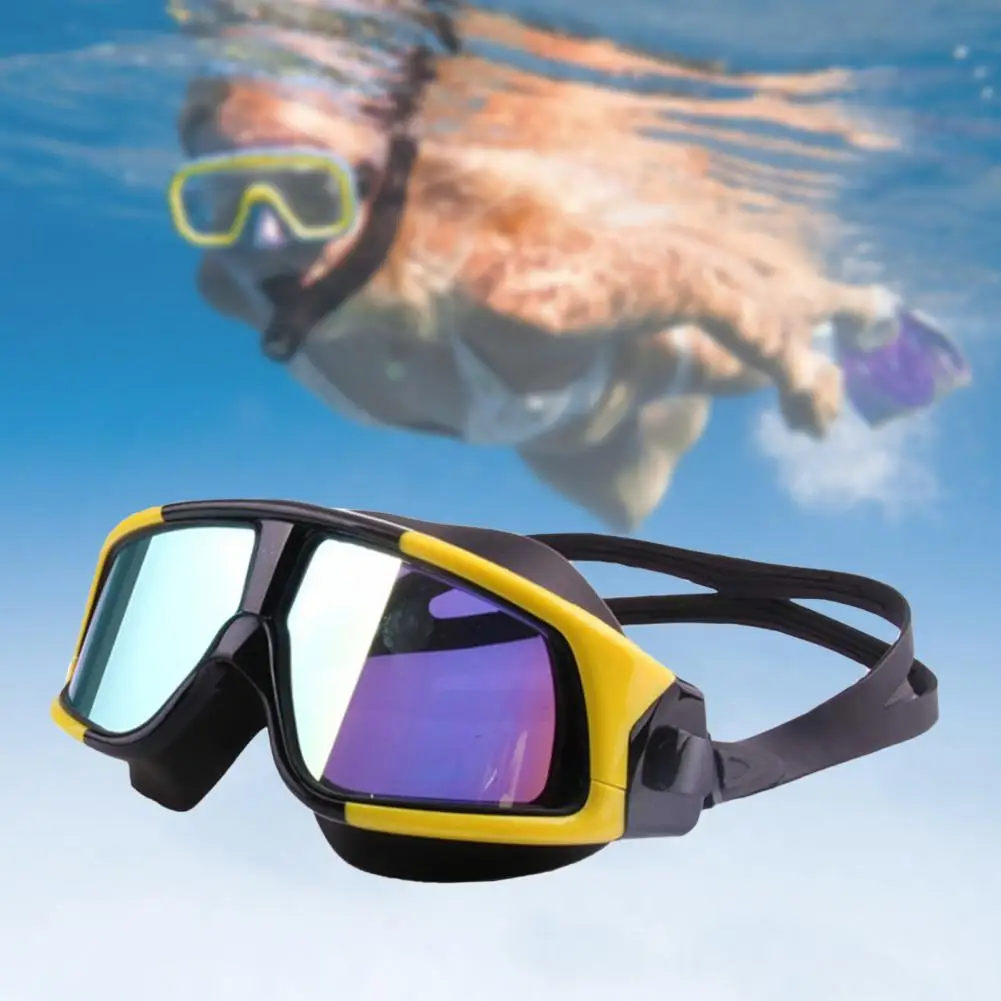 Hot Sales MC-3200 Swimming Goggles Anti-fog Shockproof Waterproof Large Frame Electroplate Swim Glasses for Beach
Hot Sales MC-3200 Swimming Goggles Anti-fog Shockproof Waterproof Large Frame Electroplate Swim Glasses for Beach