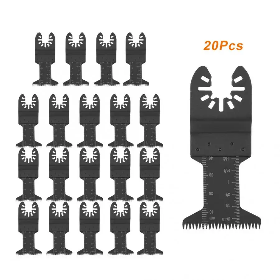 Saw Vlade 20Pcs 44mm Oscillating Multi Tool Long Teeth Saw Blades for Bosch Dremel Fein Woodworking Cutting Tool
Saw Vlade 20Pcs 44mm Oscillating Multi Tool Long Teeth Saw Blades for Bosch Dremel Fein Woodworking Cutting Tool
