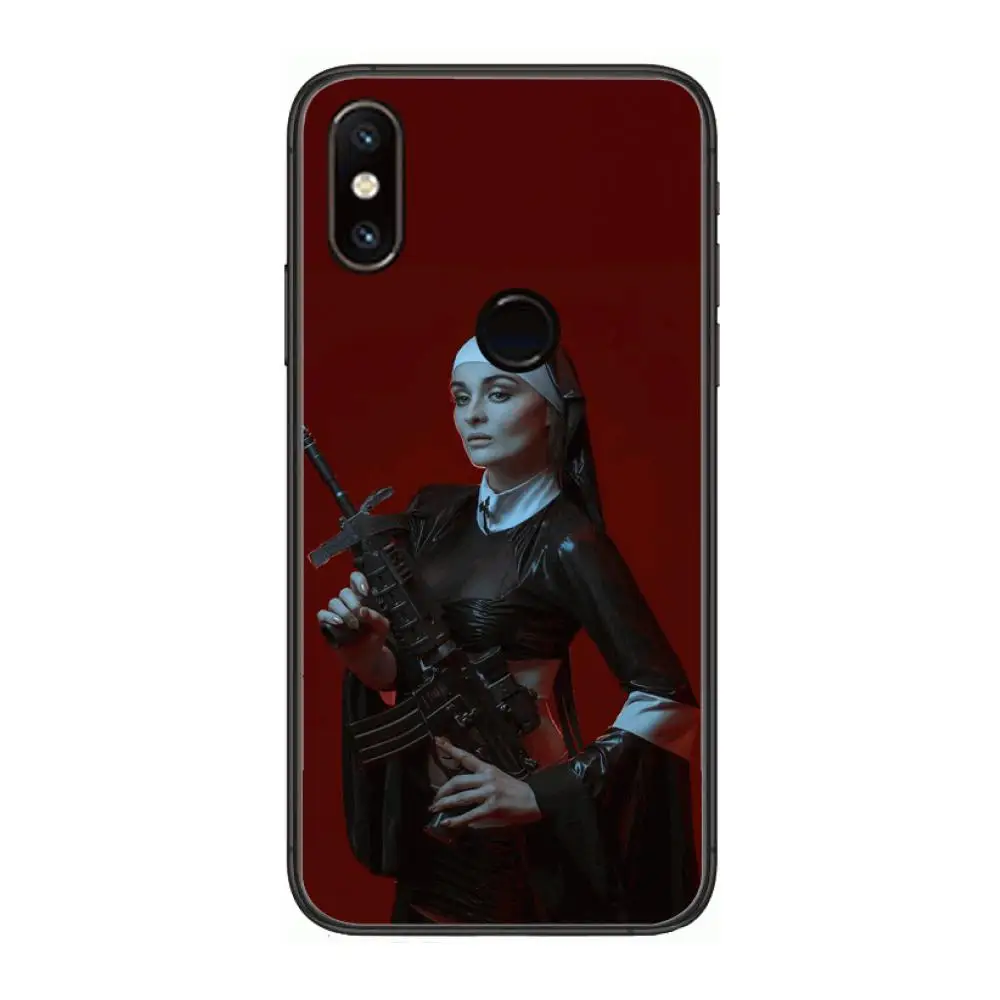 Estilo irm freira menina sexy Phone Case For xiaomi M2 C3 X3 F2 Lite NFC 6 5 x Poco k30 Pro Anime Black Cover Silicone Back
Estilo irm freira menina sexy Phone Case For xiaomi M2 C3 X3 F2 Lite NFC 6 5 x Poco k30 Pro Anime Black Cover Silicone Back