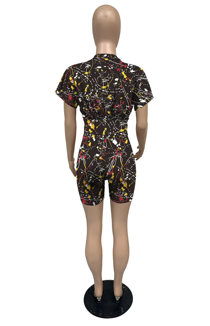 Women Two Piec Set Print T Shirt And Shorts Set Summer Short Sleeve O-neck Casual Joggers Biker Shorts Sexy Outfit For Woman Set 
Women Two Piec Set Print T Shirt And Shorts Set Summer Short Sleeve O-neck Casual Joggers Biker Shorts Sexy Outfit For Woman Set