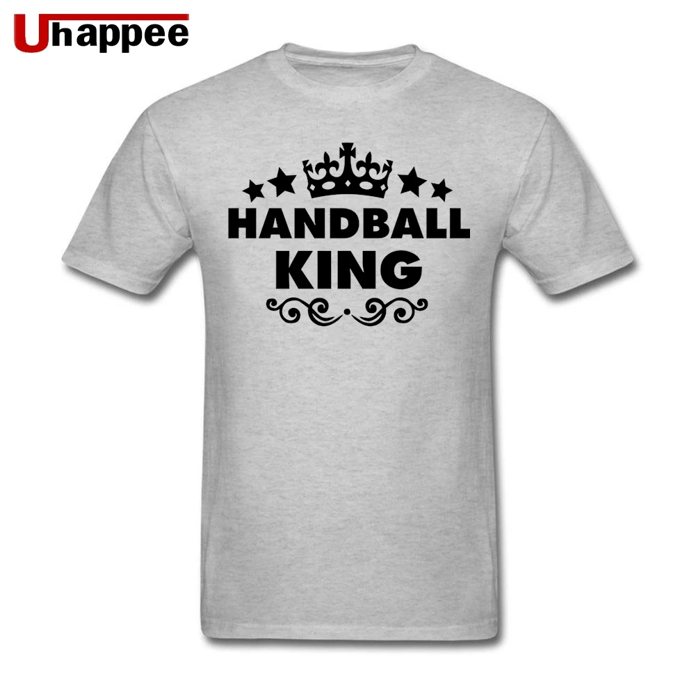 Handball King Shirt Homme Аутентичные Винтажные Футболки с круглым вырезом дешевая