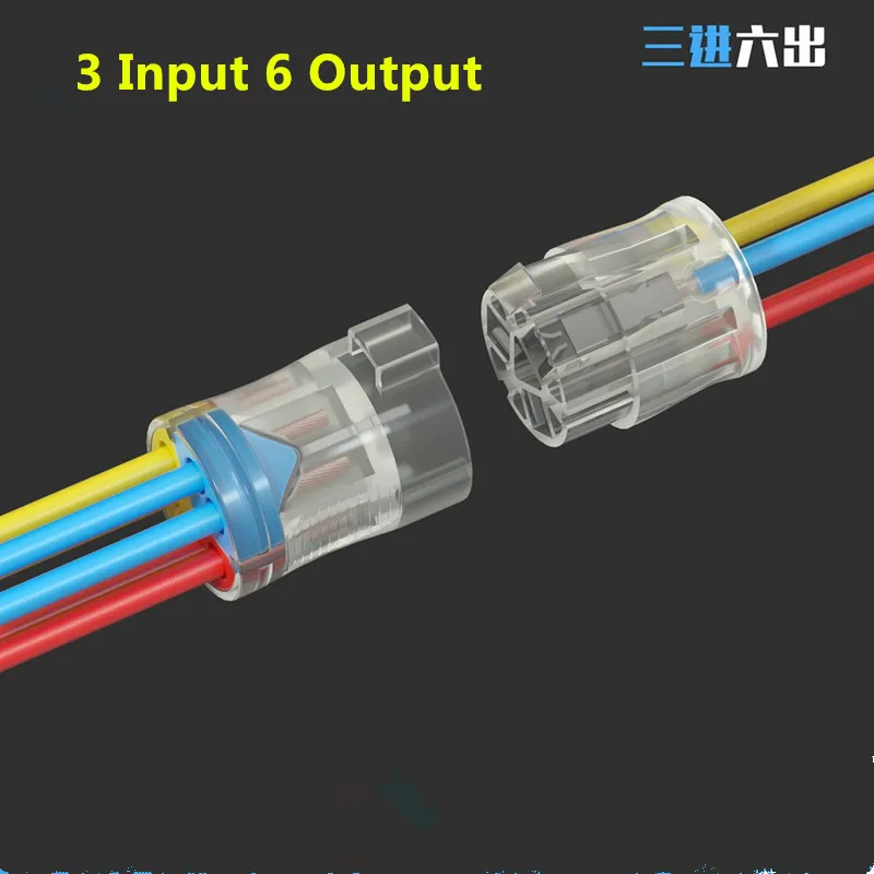 1/2/3PCS SPL 62 spl-724/736 Quick Splitter plug-in electric Multiple wire connector Universal Compact wiring connectors terminal
1/2/3PCS SPL 62 spl-724/736 Quick Splitter plug-in electric Multiple wire connector Universal Compact wiring connectors terminal