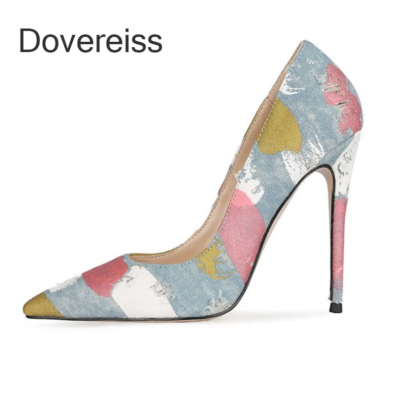 Dovereiss Fashion Women's Shoes Summer New Elegant Sexy Stilettos heels Pumps Sexy Jeans Office Lady Party Shoes 44 45 46 47
Dovereiss Fashion Women's Shoes Summer New Elegant Sexy Stilettos heels Pumps Sexy Jeans Office Lady Party Shoes 44 45 46 47