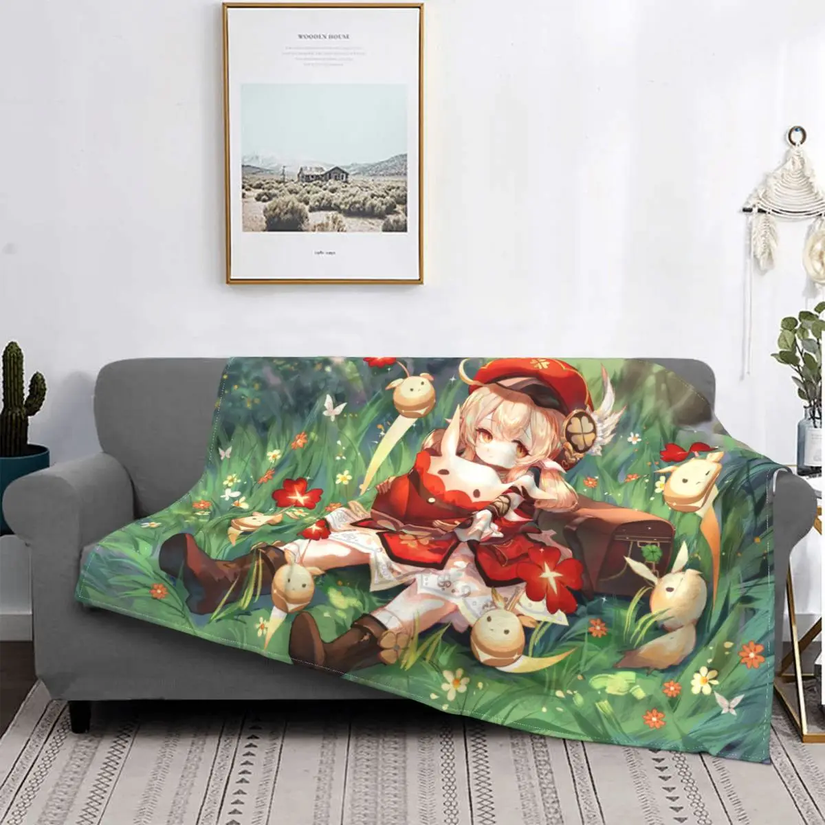 Anime Cute Klee Blanket Genshin Impact Acg Plush Throw Blankets Airplane Travel Decoration Soft Warm Bedspreads
Anime Cute Klee Blanket Genshin Impact Acg Plush Throw Blankets Airplane Travel Decoration Soft Warm Bedspreads