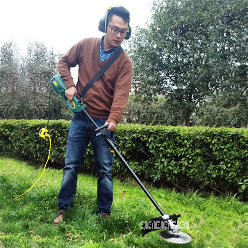 GT-528TR Electric Lawn Mower Portable Grass Trimmer Multi-function Garden Tools Household Weeding Machine 220V 1600W 12000RPM
GT-528TR Electric Lawn Mower Portable Grass Trimmer Multi-function Garden Tools Household Weeding Machine 220V 1600W 12000RPM