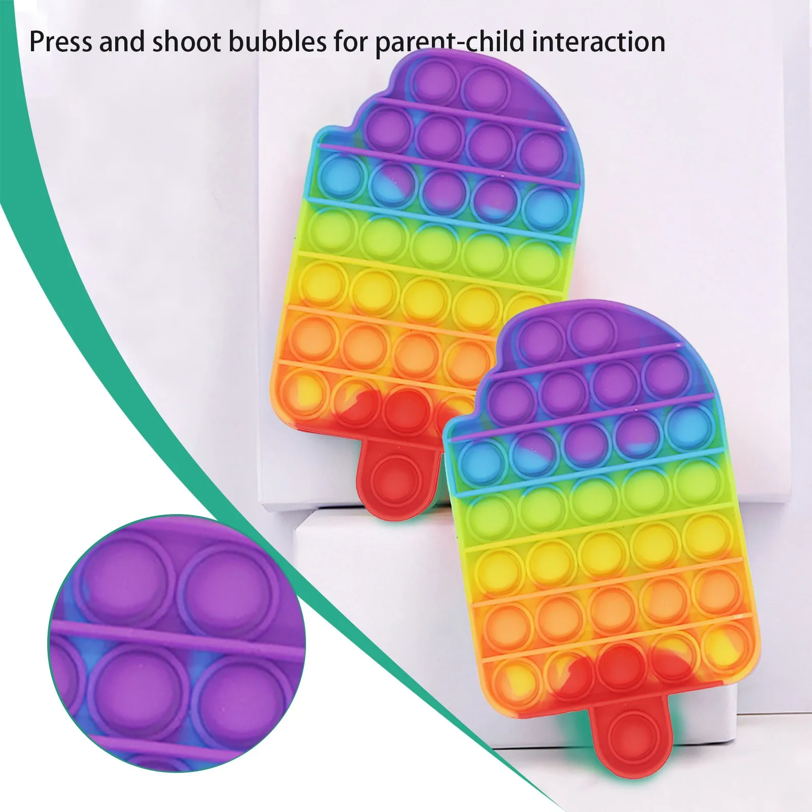 Kids Push Bubble Fidget Sensory Toys Funny Antistress Toys Game Board Stress Reliever Fidget Toys for Children Adult
Kids Push Bubble Fidget Sensory Toys Funny Antistress Toys Game Board Stress Reliever Fidget Toys for Children Adult