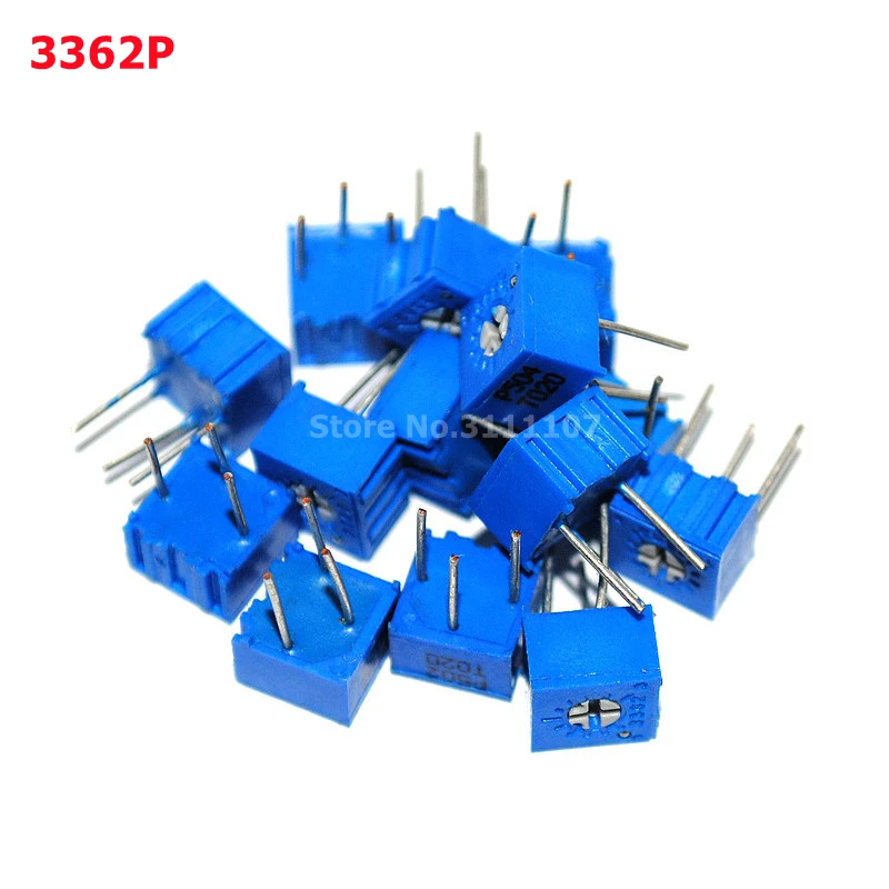 

20PCS/LOT 3362P-203 3362P 20K ohm Multiturn Trimmer Potentiometer High Precision 3362 Variable Resistor 3362-P203