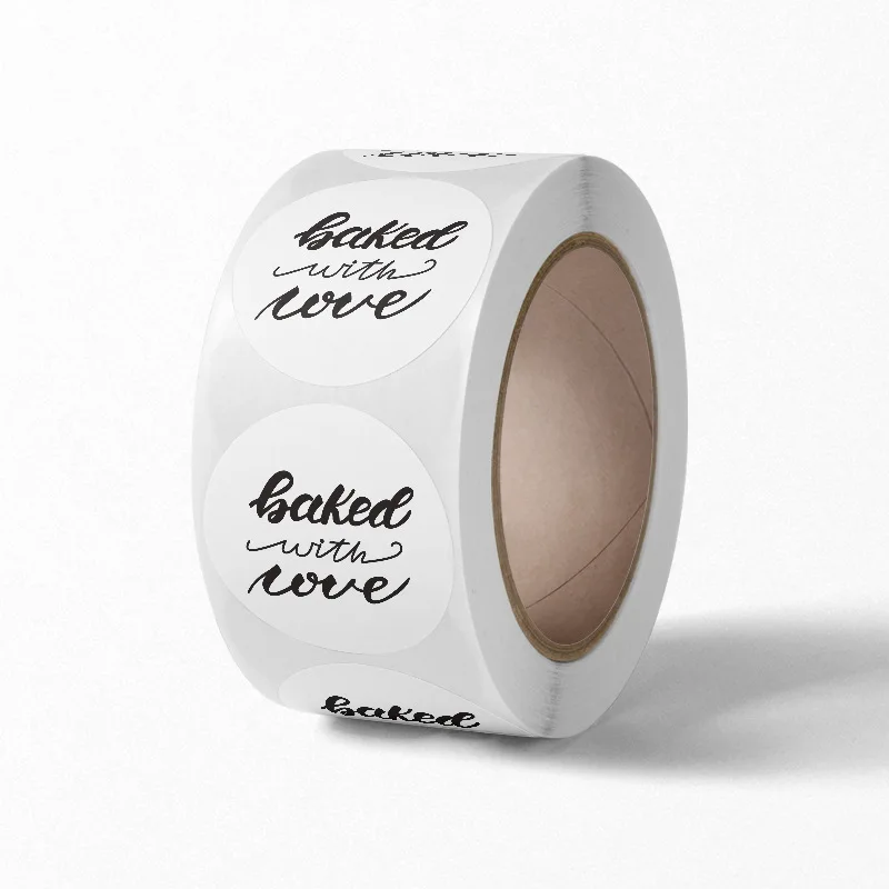 6 Styles 500pcs/roll Handmade With Love Stickers Paper Stickers For Baking Package Adhesive Thank You Sticker Seal Labels
6 Styles 500pcs/roll Handmade With Love Stickers Paper Stickers For Baking Package Adhesive Thank You Sticker Seal Labels
