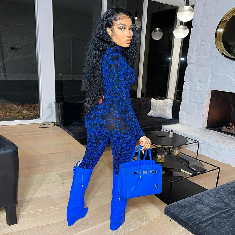 Women Club Sexy Jumpsuit Red Leopard Print Hollow Out Front Jumpsuit Streetwear Skinny Bodycon Long Sleeve Rompers Autumn 2021
Women Club Sexy Jumpsuit Red Leopard Print Hollow Out Front Jumpsuit Streetwear Skinny Bodycon Long Sleeve Rompers Autumn 2021