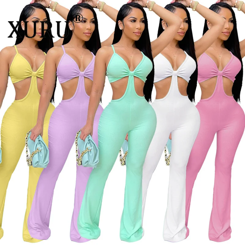XURU European and American New Style Women's Jumpsuit Nightclub Sexy Eye-net Jumpsuit Stretch Slim Fit Flared Jumpsuit
XURU European and American New Style Women's Jumpsuit Nightclub Sexy Eye-net Jumpsuit Stretch Slim Fit Flared Jumpsuit