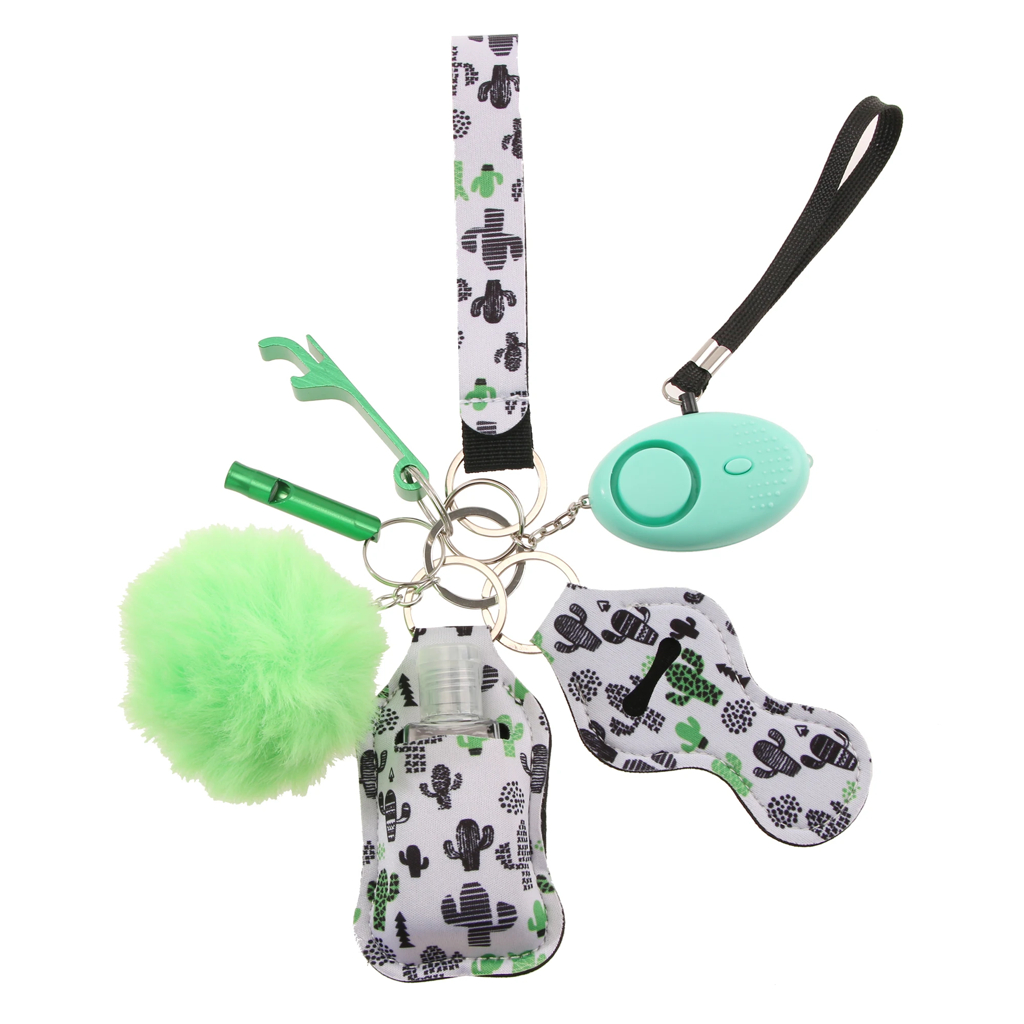 9pcs Hot Sale Personal Security Alarm Cute Mini Self-defense Product Multi-function Keychain Girl Self-defense Wolf Guard Set
9pcs Hot Sale Personal Security Alarm Cute Mini Self-defense Product Multi-function Keychain Girl Self-defense Wolf Guard Set