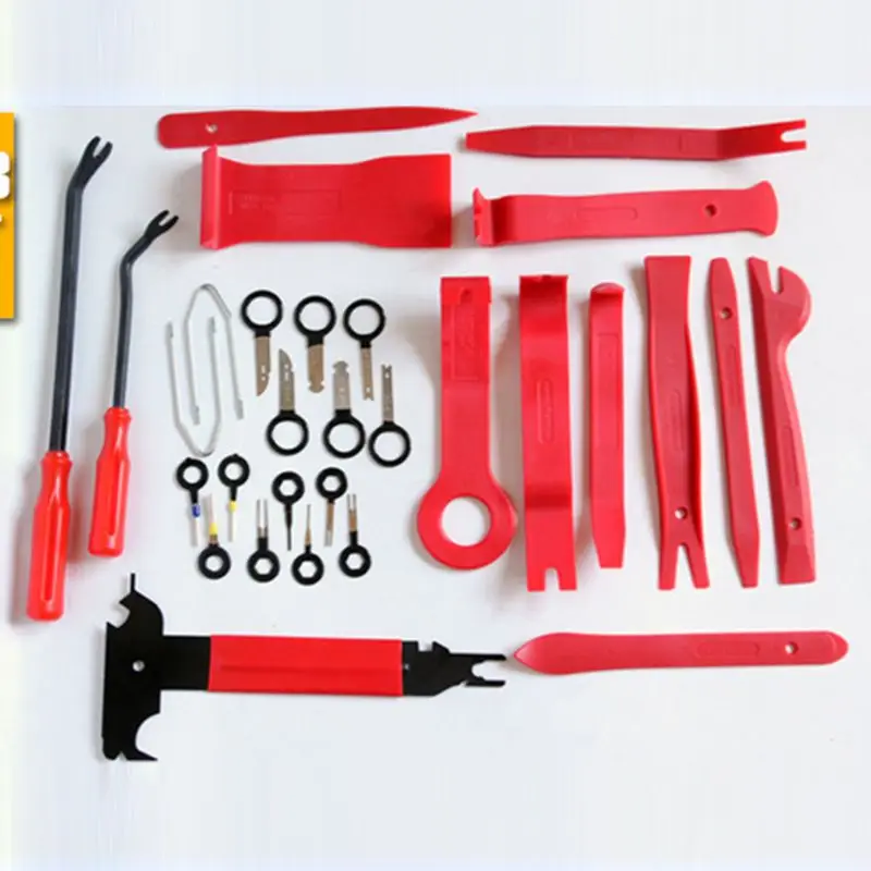 38PCS Professional Car Interior Door Disassembly Dash Auto Radio Removal Pry Tools Set Car Panel Removal Tools
38PCS Professional Car Interior Door Disassembly Dash Auto Radio Removal Pry Tools Set Car Panel Removal Tools