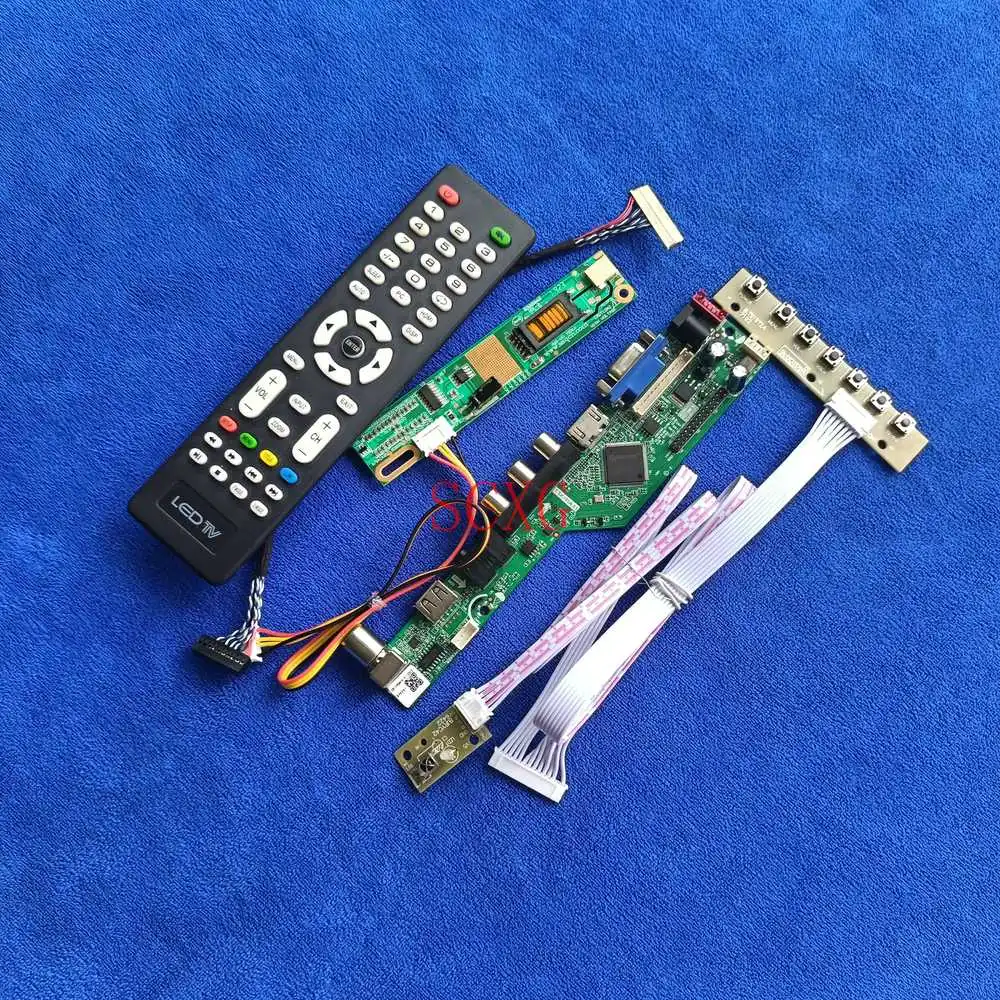 30-контактный LVDS 1280*768 USB VGA AV, совместимому с HDMI 1 с холодным катодом (CCFL) "сделай сам" Комплект сигнал аналогового ЖК-дисплей панель контроллер ...
30-контактный LVDS 1280*768 USB VGA AV, совместимому с HDMI 1 с холодным катодом (CCFL) "сделай сам" Комплект сигнал аналогового ЖК-дисплей панель контроллер ...
