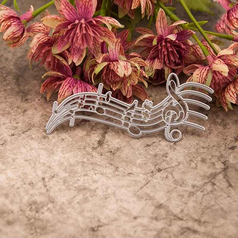 Music Notation Metal Cutting Dies for DIY Scrapbooking Crafts Dies Cut Stencils Maker Photo Album Template Handmade Decoration
Music Notation Metal Cutting Dies for DIY Scrapbooking Crafts Dies Cut Stencils Maker Photo Album Template Handmade Decoration