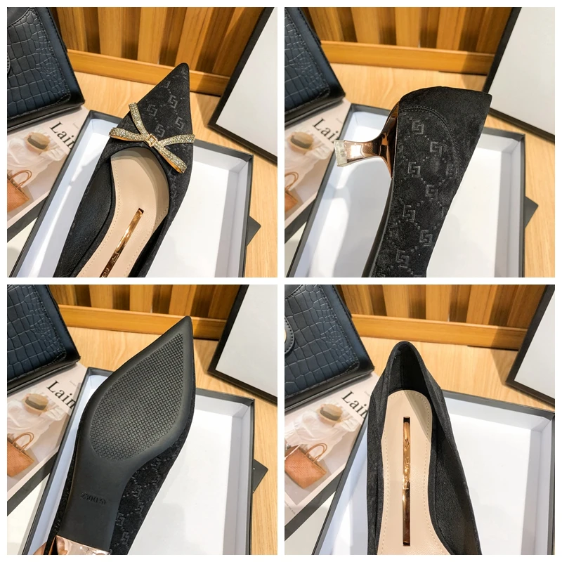 ORCHALISA Women New 2021 Pumps Pointed Toe 5cm Block Heels Bowtie Crystal Bling Stylish Sweet Slip-On 34-39 Casual Date A3701
ORCHALISA Women New 2021 Pumps Pointed Toe 5cm Block Heels Bowtie Crystal Bling Stylish Sweet Slip-On 34-39 Casual Date A3701