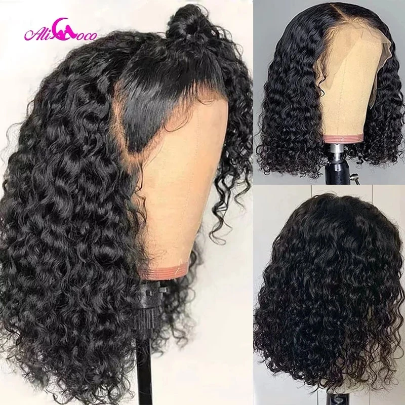 180% Short Bob Curly 13x6 Lace Front Human Hair Wigs Pre Plucked With Baby Hair Brazilian Remy Hair Wig For Black Women
180% Short Bob Curly 13x6 Lace Front Human Hair Wigs Pre Plucked With Baby Hair Brazilian Remy Hair Wig For Black Women