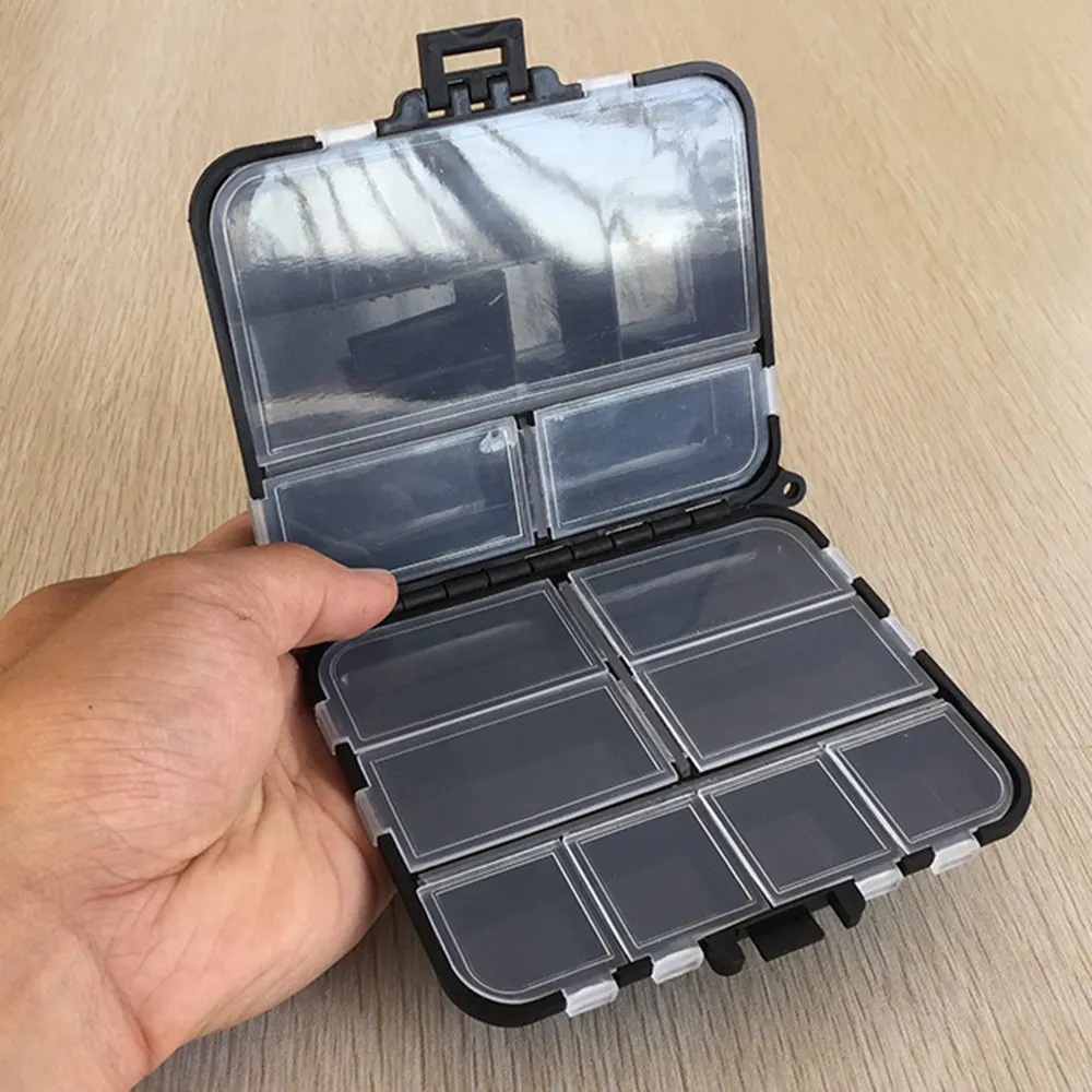 Lightweight Fishing Box 12.2 * 10.5 * 3.4 cm Case Storage Case Fly Fishing Lure Spoon Hook Bait Fishing Accessories Box Tools
Lightweight Fishing Box 12.2 * 10.5 * 3.4 cm Case Storage Case Fly Fishing Lure Spoon Hook Bait Fishing Accessories Box Tools