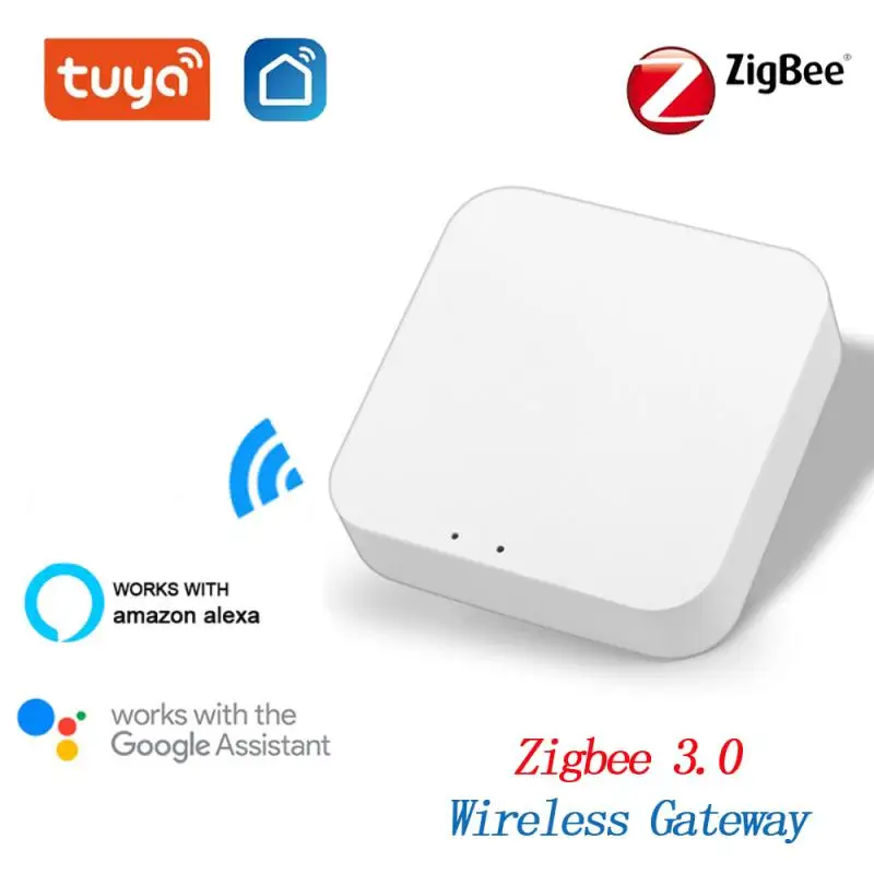 Tuya Zigbee Gateway Hub Wifi Wireless Zigbee3.0 Bridge Mini Size Smart Life App Remote Voice Control Work With Alexa Google Home
Tuya Zigbee Gateway Hub Wifi Wireless Zigbee3.0 Bridge Mini Size Smart Life App Remote Voice Control Work With Alexa Google Home