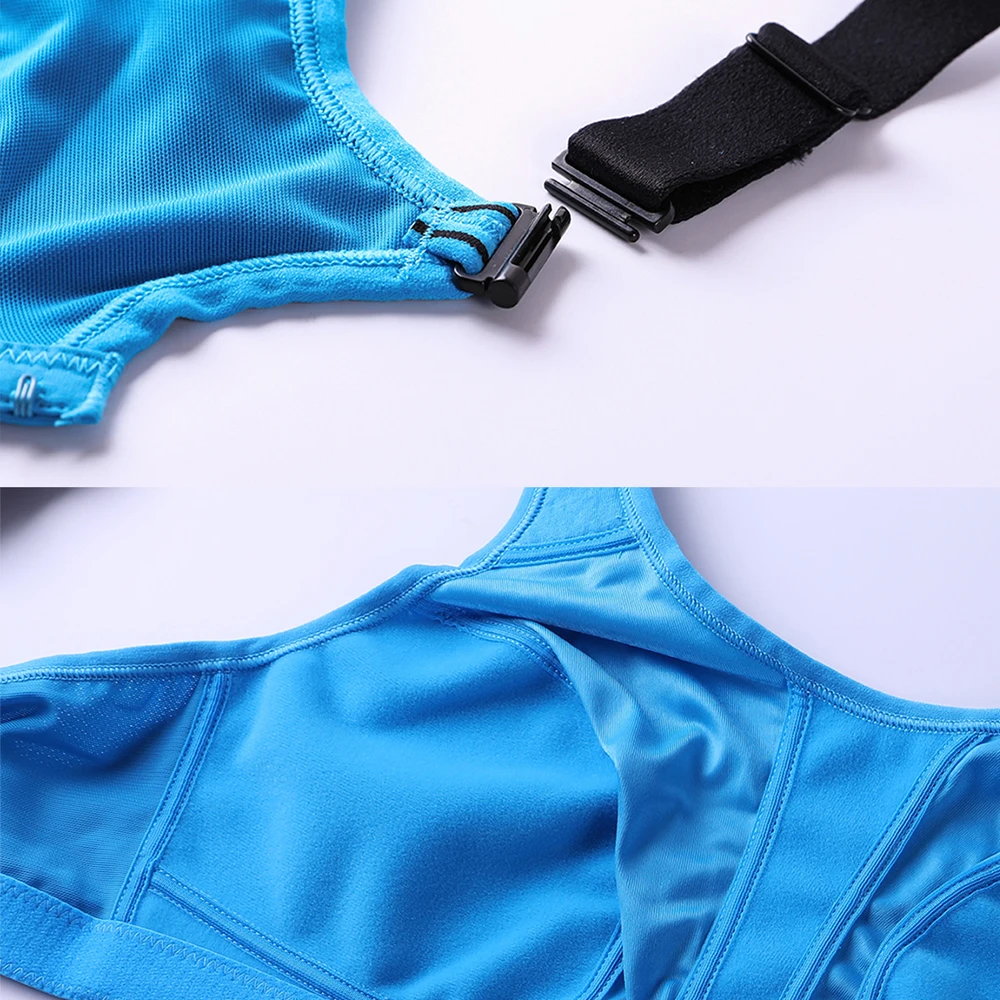 Women's High Impact Full Figure Support Sports Bra Bounce Control Wirefree Workout Bralette
Women's High Impact Full Figure Support Sports Bra Bounce Control Wirefree Workout Bralette