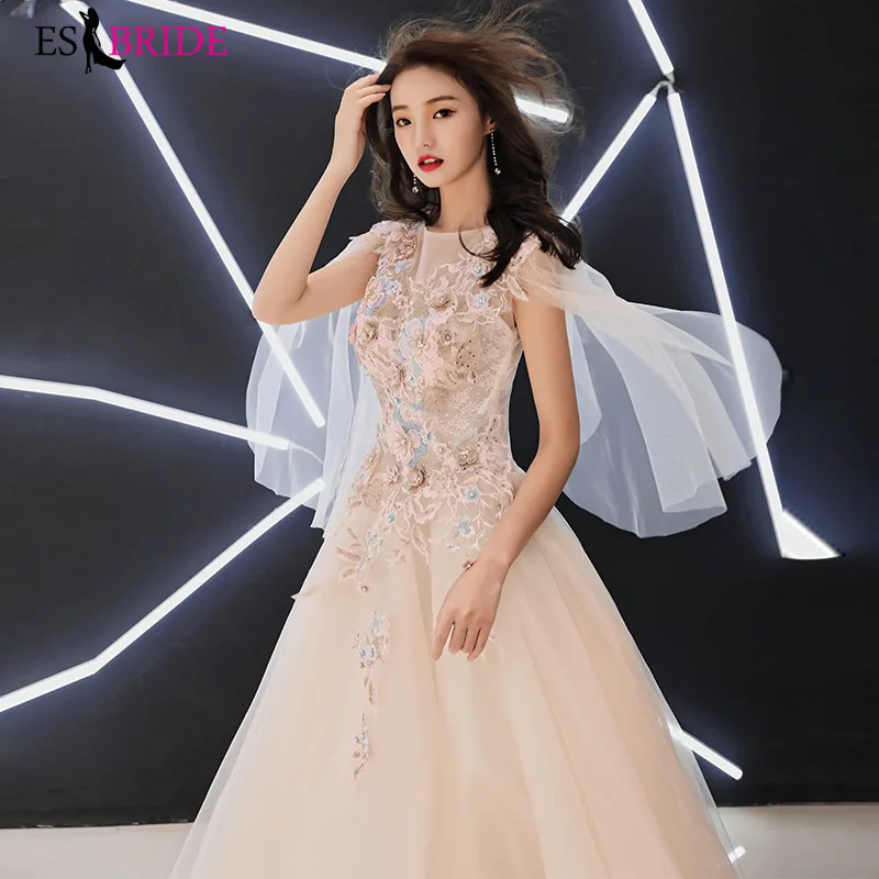 

Performance dress female 2021 new dignified and elegant champagne banquet host annual meeting temperament slim evening dress