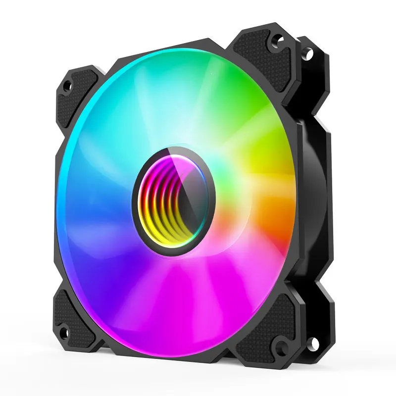 

Jonsbo FR901 12cm 5V ARGB light effect PWM Quiet For Computer Chassis Cooling CPU Cooler desktop chassis fan