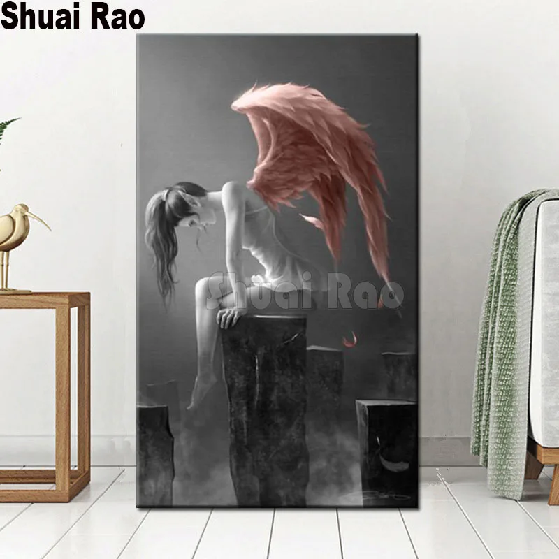 Алмазная вышивка, ангелы и демоны, новая Алмазная картина, вышивка крестиком, полностью квадратная круглая дрель, стразы, мозаика, украшение...
Алмазная вышивка, ангелы и демоны, новая Алмазная картина, вышивка крестиком, полностью квадратная круглая дрель, стразы, мозаика, украшение...