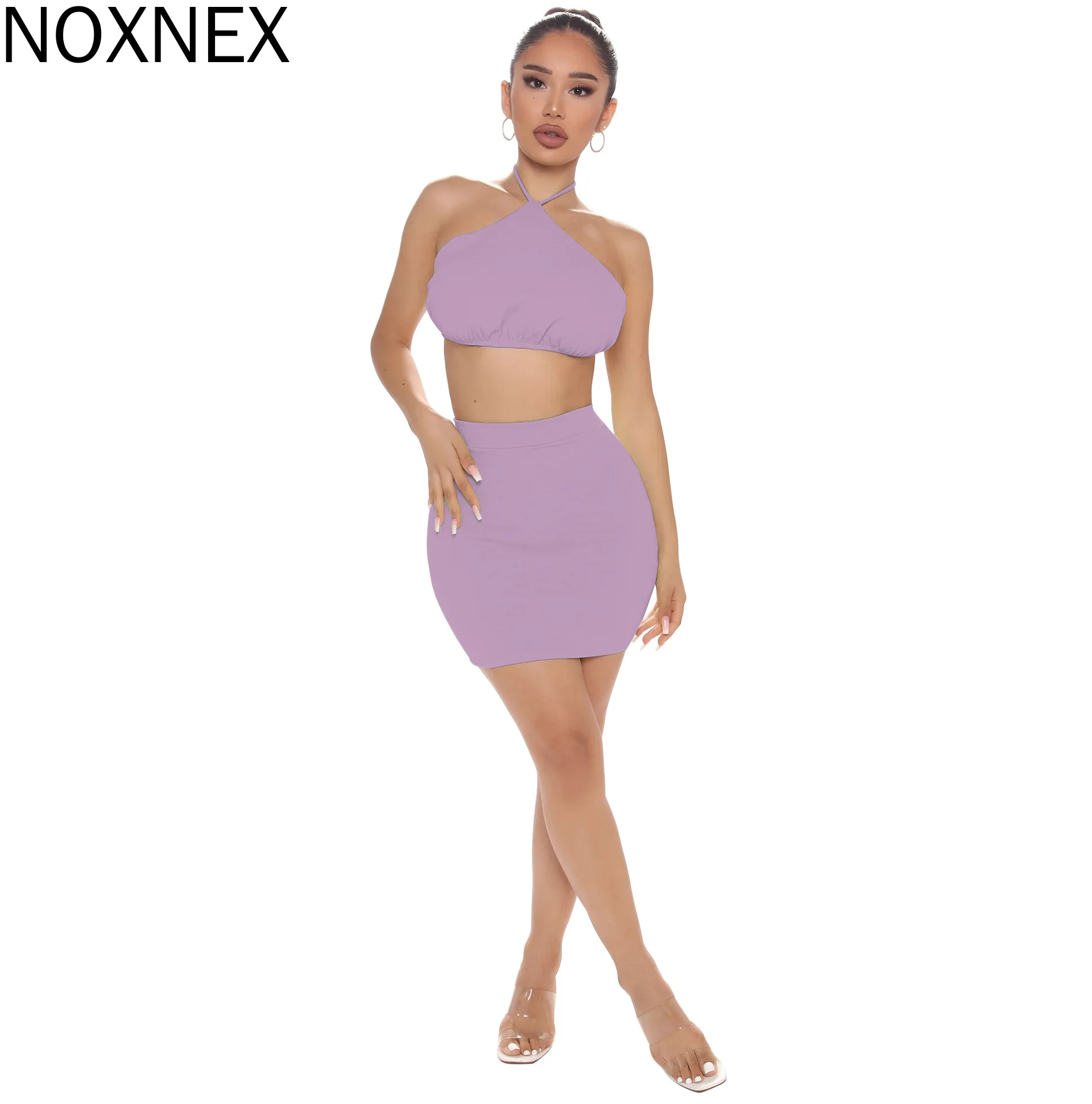 NOXNEX Women Sexy String SheerTwo Piece Set Dress Halter Strapless Crop Top Ribbon Bodycon Mini Skirt Night Club Suit
NOXNEX Women Sexy String SheerTwo Piece Set Dress Halter Strapless Crop Top Ribbon Bodycon Mini Skirt Night Club Suit