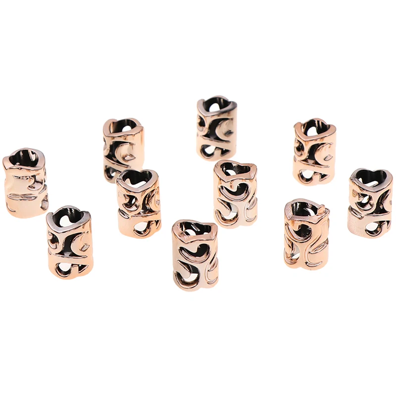 10Pcs/Lot Plastic Golden Micro Hair Coil Dread Braids Tube Rings Dreadlock Beads Adjustable Cuffs Clips For Hair Accessories
10Pcs/Lot Plastic Golden Micro Hair Coil Dread Braids Tube Rings Dreadlock Beads Adjustable Cuffs Clips For Hair Accessories
