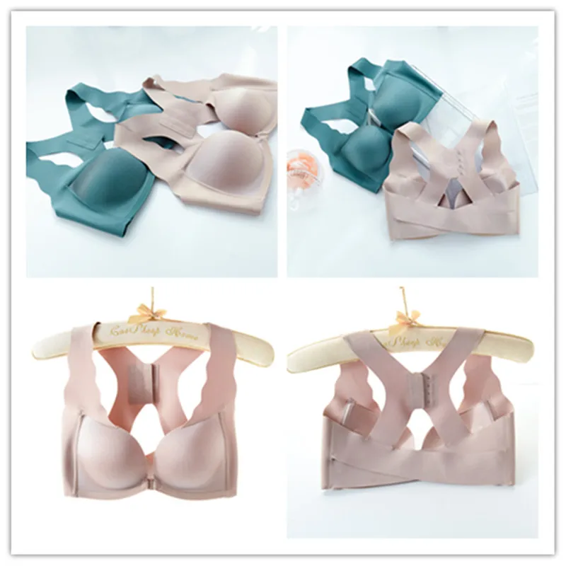 Women Bras For Women Push Up Bra Posture Corrector Bralette Front Buckle Female Underwear Cross Back Tops Yoga Beauty Y-Back
Women Bras For Women Push Up Bra Posture Corrector Bralette Front Buckle Female Underwear Cross Back Tops Yoga Beauty Y-Back