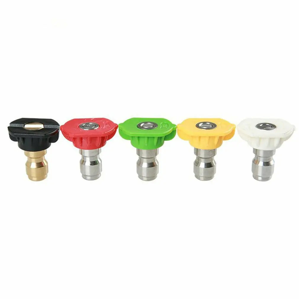 1/4" Stainless Steel 4000 Psi Quick Connect High Pressure Spray Tip 0 15 25 40 65 Degree Nozzle
1/4" Stainless Steel 4000 Psi Quick Connect High Pressure Spray Tip 0 15 25 40 65 Degree Nozzle