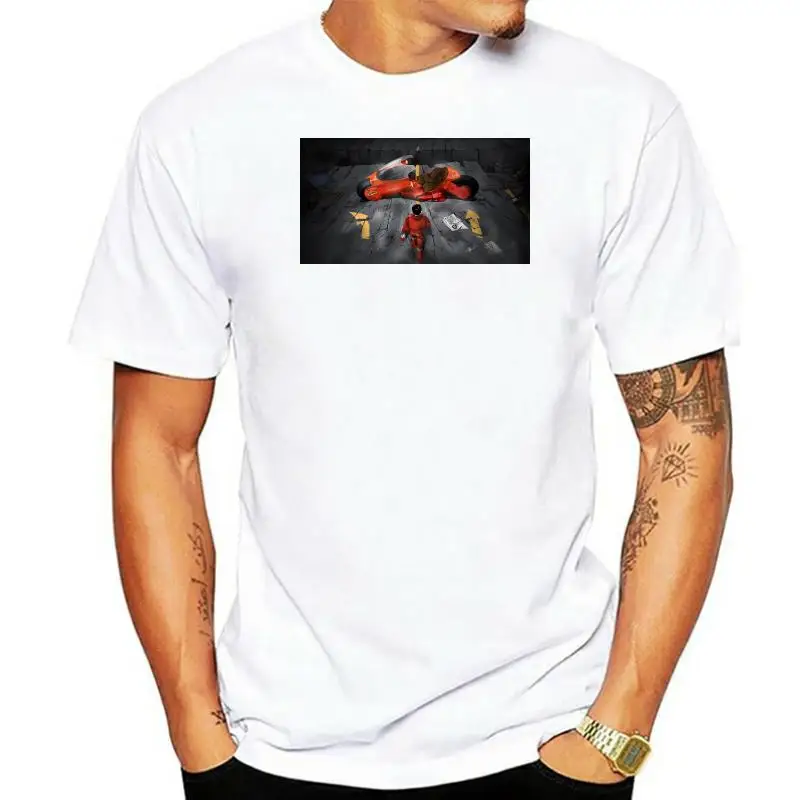 Akira Добро пожаловать в Нео Токио, футболка для мужчин, большой дизайн аниме, уникальная детская футболка 
Akira Добро пожаловать в Нео Токио, футболка для мужчин, большой дизайн аниме, уникальная детская футболка