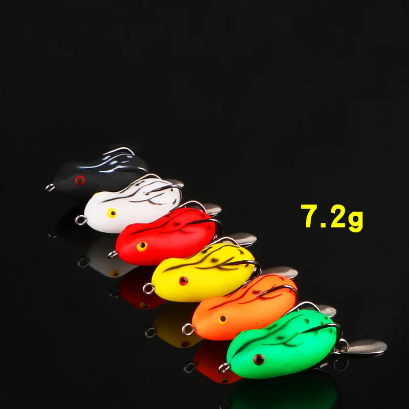 1PCS 5/4.5cm 9/ 7g Lifelike Soft Small Jump Frog Engaging Bait Silicone Bait for Crap Fishing Gear Crankbait Crankbaits 6 Colors
1PCS 5/4.5cm 9/ 7g Lifelike Soft Small Jump Frog Engaging Bait Silicone Bait for Crap Fishing Gear Crankbait Crankbaits 6 Colors