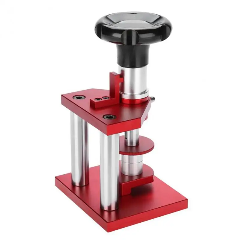Steel Spiral Back Case Closer Rear Cover Remover Watch Press Tool Fitting Watch Repair Tool with 20PCS Molds (Red)
Steel Spiral Back Case Closer Rear Cover Remover Watch Press Tool Fitting Watch Repair Tool with 20PCS Molds (Red)