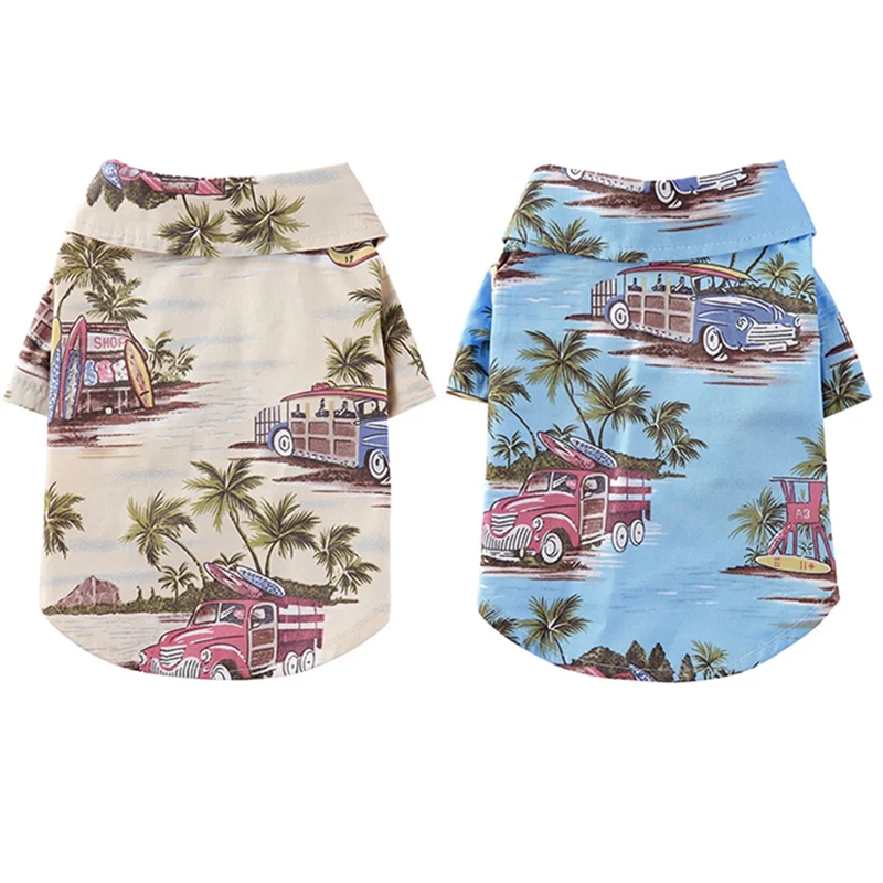 Summer Dog Clothes Beach Pet T-shirt Cute Printed Hawaii Beach Casual Pet Travel Shirt Floral Short Sleeve Dog Cat Clothing
Summer Dog Clothes Beach Pet T-shirt Cute Printed Hawaii Beach Casual Pet Travel Shirt Floral Short Sleeve Dog Cat Clothing