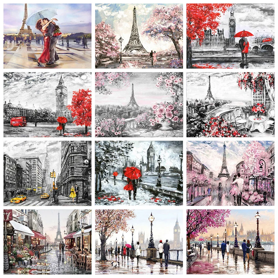 Full Round Diamond Landscape Paris Tower 5D DIY Diamond Painting Diamond Embroidery Home Decor Gift Cross Stitch Mosaic
Full Round Diamond Landscape Paris Tower 5D DIY Diamond Painting Diamond Embroidery Home Decor Gift Cross Stitch Mosaic