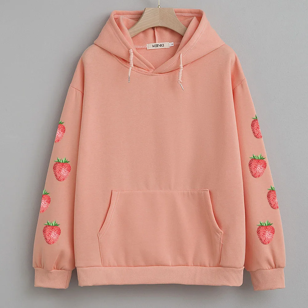 Harajuku Strawberry Lavender Pink Sweatshirt Autumn Winter Kawaii Loose Long Sleeves Tops Oversized Hoodies Women Tracksuit
Harajuku Strawberry Lavender Pink Sweatshirt Autumn Winter Kawaii Loose Long Sleeves Tops Oversized Hoodies Women Tracksuit