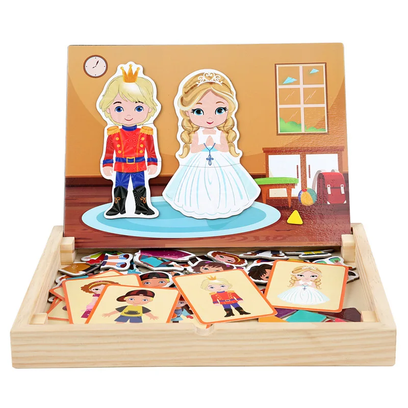 Magnetic Character Puzzle Children's Intelligence Boy Girl Baby Early Teaching Blackboard Drawing Board Graffiti Toy
Magnetic Character Puzzle Children's Intelligence Boy Girl Baby Early Teaching Blackboard Drawing Board Graffiti Toy