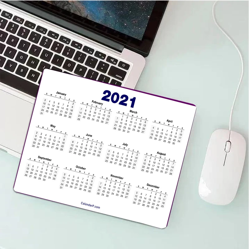 Calendar 2021 Small Gaming Mouse Pad Waterproof Work and office Mousepad Gamer Computer Desk Mat Pad Gamer Mouse Mat for PC
Calendar 2021 Small Gaming Mouse Pad Waterproof Work and office Mousepad Gamer Computer Desk Mat Pad Gamer Mouse Mat for PC