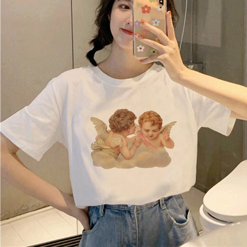 Women baby grunge harajuku aesthetic tshirt funny ulzzang Graphic hip hop female t-shirt clothes streetwear top tee
Women baby grunge harajuku aesthetic tshirt funny ulzzang Graphic hip hop female t-shirt clothes streetwear top tee