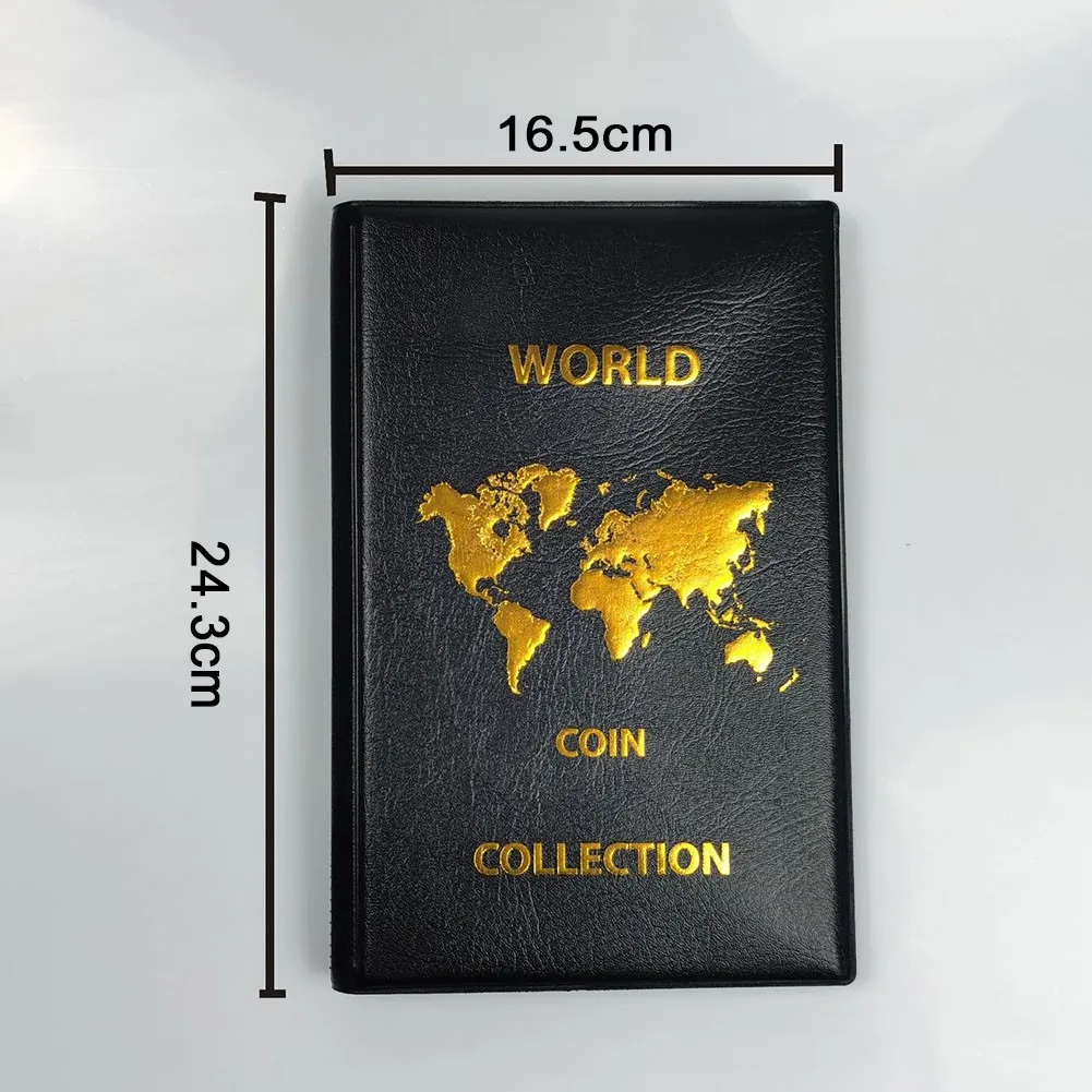 New 150 Coin Holder Coin Album Collection Storage Collecting Money Badges Penny Pockets Album Book Portable Storage Bags
New 150 Coin Holder Coin Album Collection Storage Collecting Money Badges Penny Pockets Album Book Portable Storage Bags