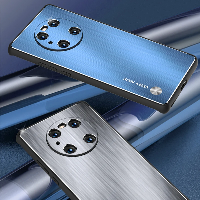Brushed Phone Case For Huawei Mate40 Pro+/ Mate30 Pro, Hard Strength Metal Brushed Back Panel&TPU Soft Edge All-round Protection
Brushed Phone Case For Huawei Mate40 Pro+/ Mate30 Pro, Hard Strength Metal Brushed Back Panel&TPU Soft Edge All-round Protection