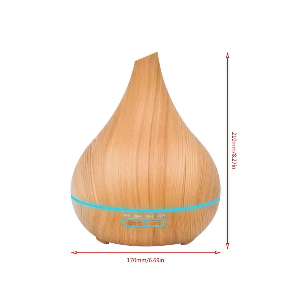 314 Mini 400ML Ultrasonic Air Humidifier Wood Grain with Remote Control Wood Grain Colorful Light Essential Oil Purifier
314 Mini 400ML Ultrasonic Air Humidifier Wood Grain with Remote Control Wood Grain Colorful Light Essential Oil Purifier