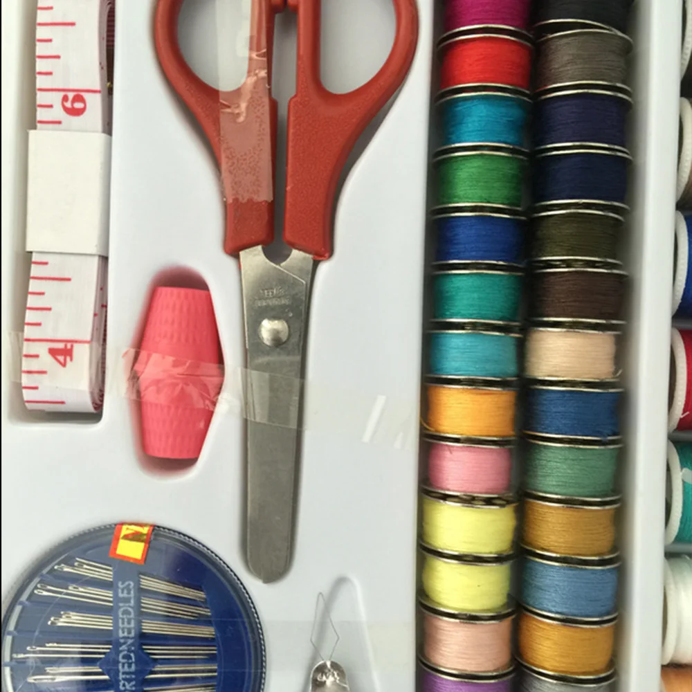 Sewing Machine Line Thread Spool Set Bobbin Cotton Reel Needle Tape Household Useful Sewing Kit
Sewing Machine Line Thread Spool Set Bobbin Cotton Reel Needle Tape Household Useful Sewing Kit