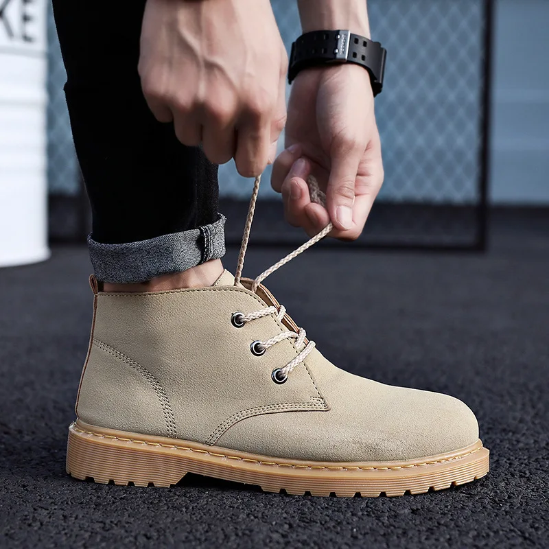 Brand Comfortable Men Ankle Boots Quality Split Leather Shoes Men's Snow Boots Winter Shoes Warm Fur Men's Boots Big Size 39-44
Brand Comfortable Men Ankle Boots Quality Split Leather Shoes Men's Snow Boots Winter Shoes Warm Fur Men's Boots Big Size 39-44